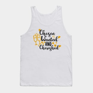 Chosen Wanted And Cherished Tank Top